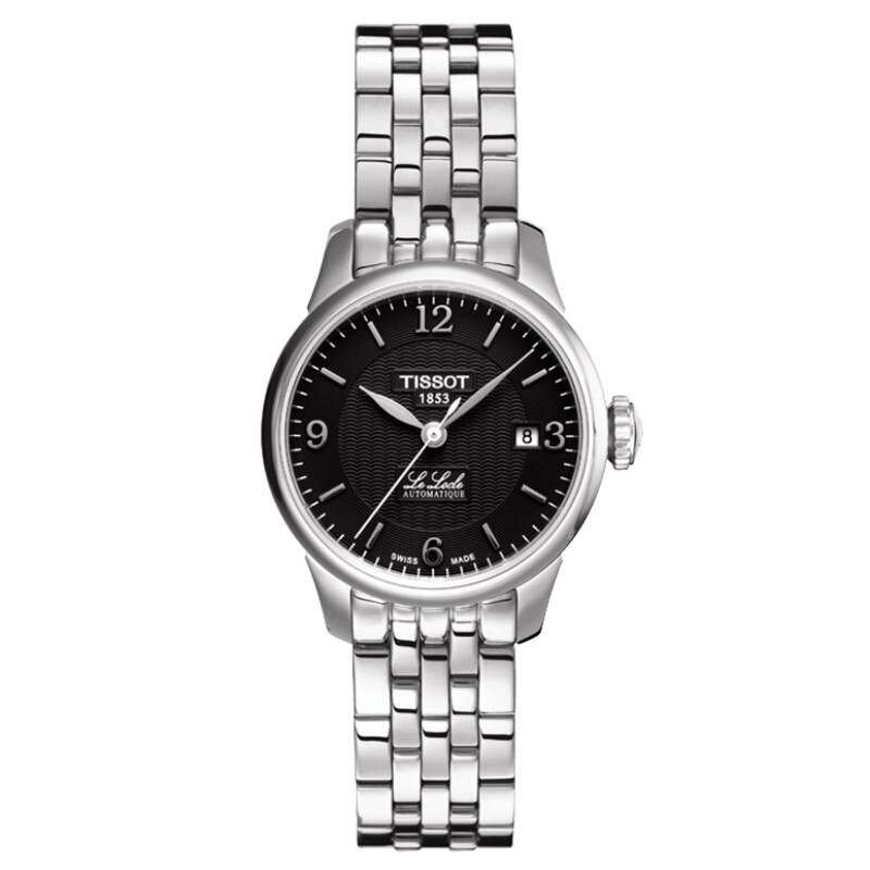 TISSOT天梭 力洛克系列钢带机械女士手表(25.3mm) T41.1.183.54  单位：块 黑色