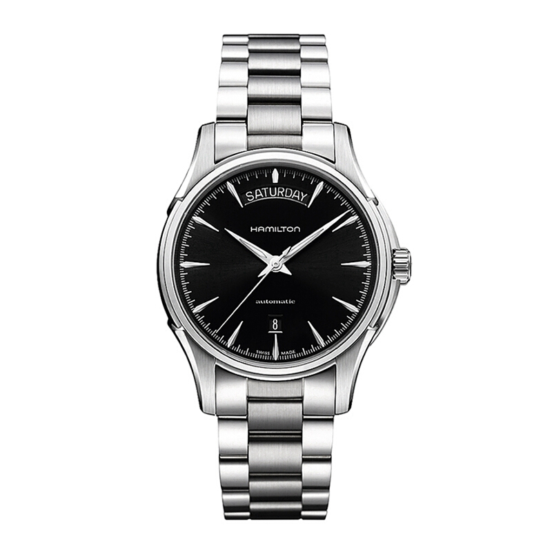 Hamilton汉米尔顿 爵士系列双历自动机械手表男士腕表 H32505131（单位：个） 黑色