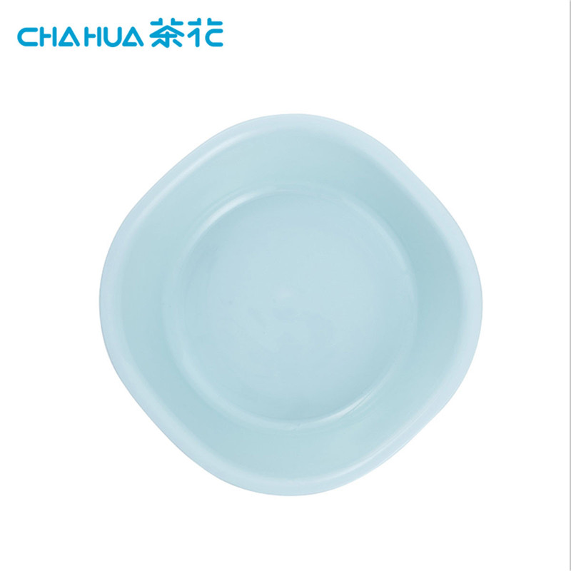 茶花精益圆盆-LA03001  粉色/绿色  