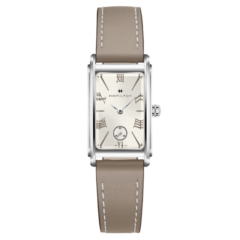 Hamilton汉米尔顿 经典系列爱慕18.7毫米石英女士腕表《我们与恶的距离》女主同系列 H11221514 白色 白色