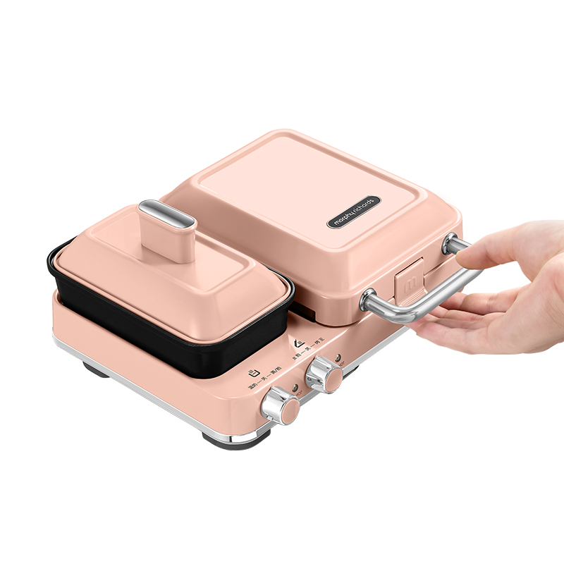 摩飞电器（Morphyrichards） MR9086 1100W 多功能早餐机 粉色（单位：个）