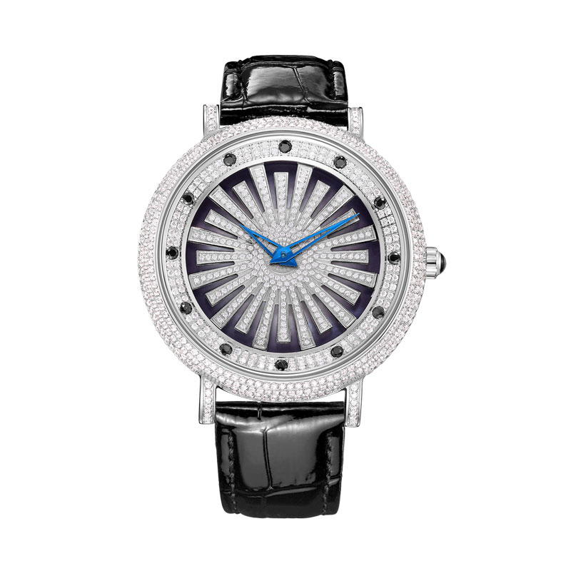 尼诺里拉 NINORIVA (石英表)时来运转酷炫时尚手表皮带石英表96002.021.02 黑色 黑色