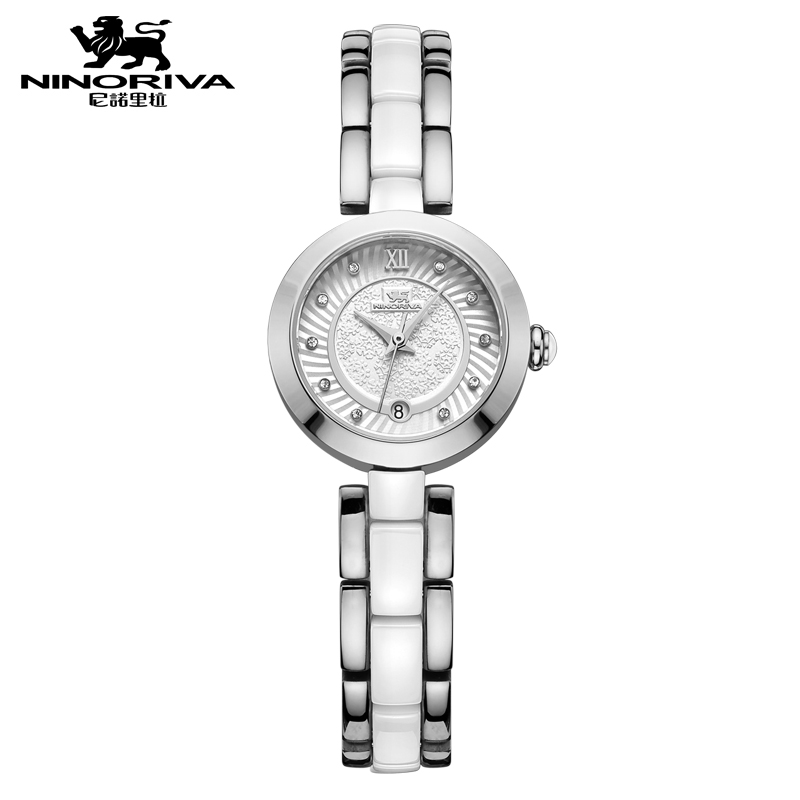 尼诺里拉 NINORIVA(石英表)淑女系列时尚女士腕表11055.212.01 白色 白色