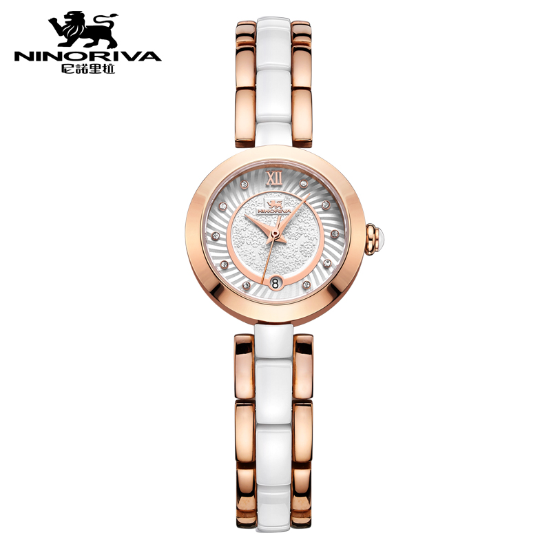 尼诺里拉 NINORIVA(石英表)淑女系列时尚女士腕表11055.212.04 玫瑰金 玫瑰金