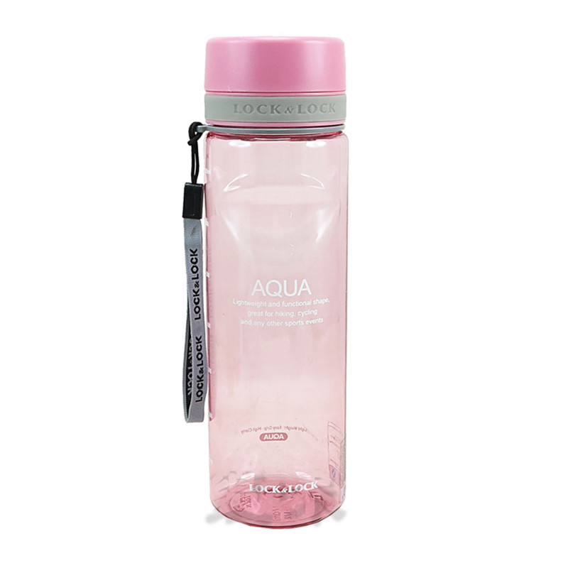 乐扣乐扣乐扣炫彩运动户外水壶大号HLC634B/G/R 个 粉色