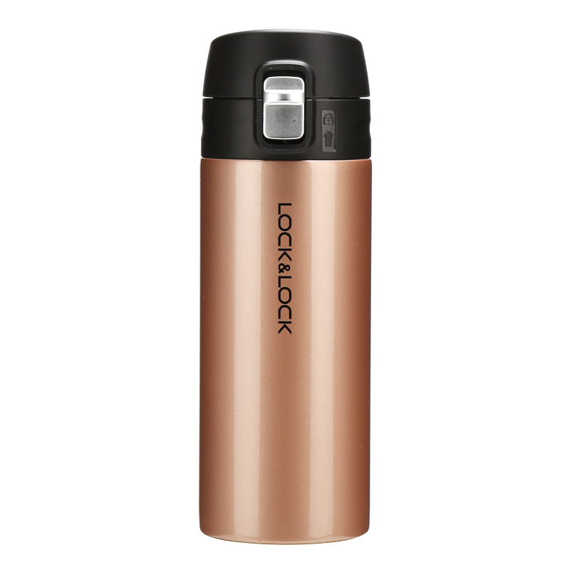 乐扣乐扣新菲特超轻马克杯LHC3219RBR/GPK/SPG 玫瑰金