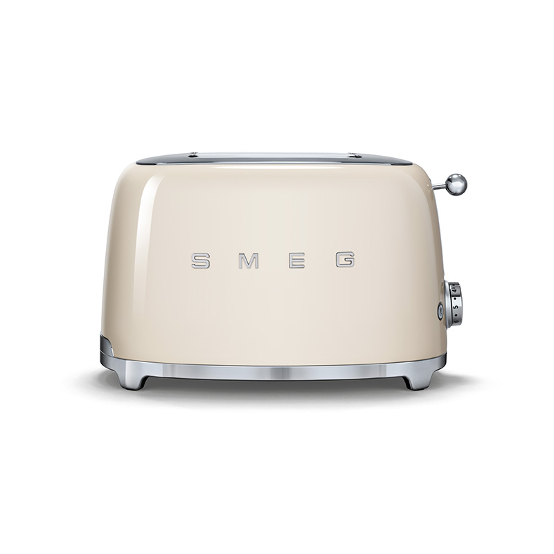 smeg（意大利斯麦格）2片吐司机TSF01CRCN奶油色  图片色  