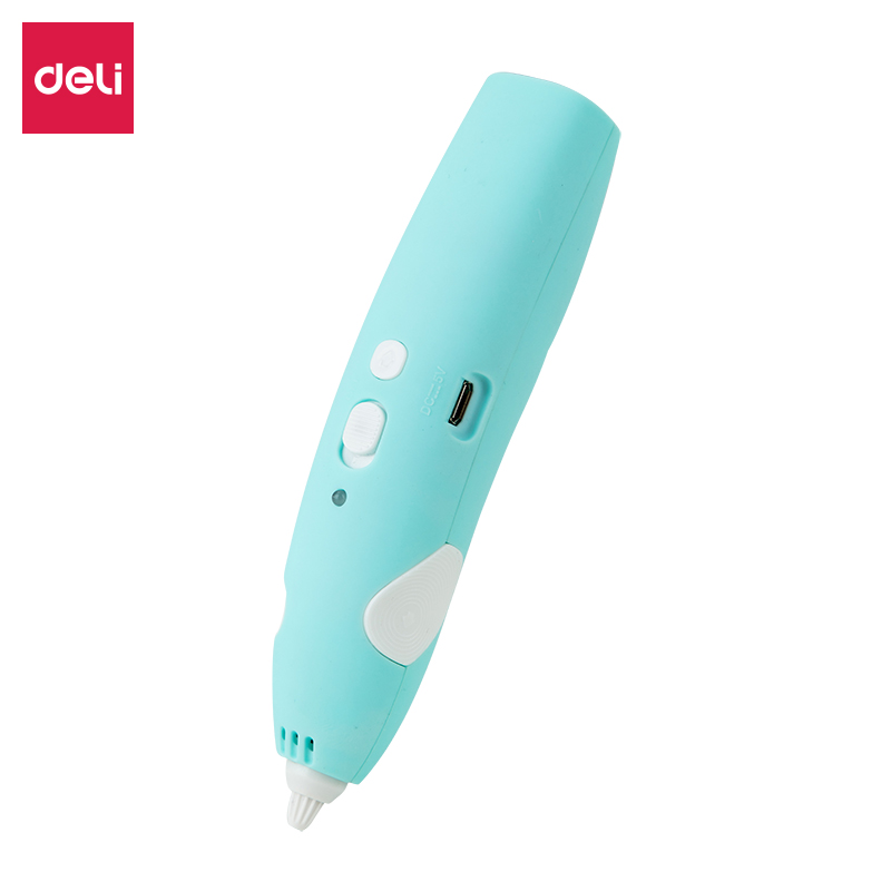 得力 74860-3D绘画笔套装(蓝色/粉色)  蓝色   蓝色