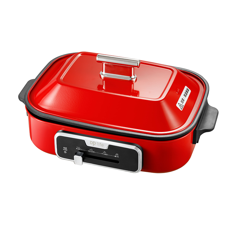DP久量网红多功能料理锅  DP-0321【DZ】 红色