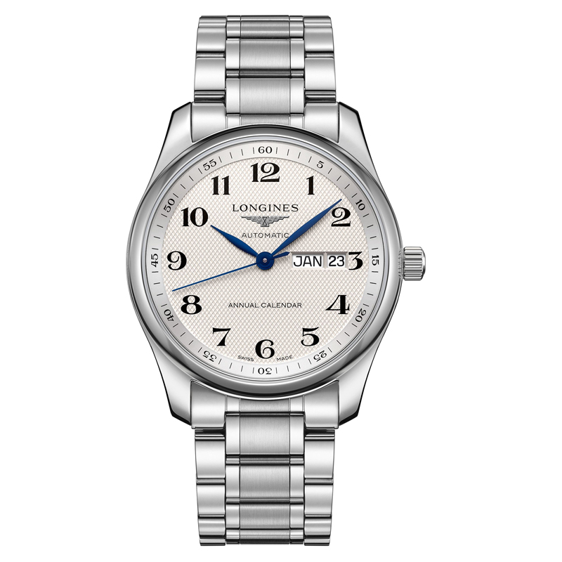 Longines浪琴名匠系列自动机械钢带男士腕表(40mm) L2.910.4.78.6（单位：块） 白色