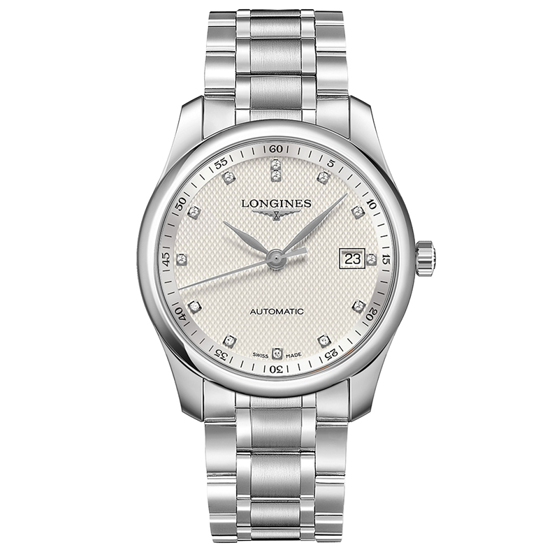 Longines浪琴 名匠系列机械手表腕表钢带男表(40mm) L2.793.4.77.6（块） 白色