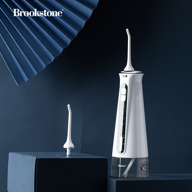 Brookstone冲牙器系列&mdash;时尚款便携式冲牙器  BKST--Clean0006  白色   白色
