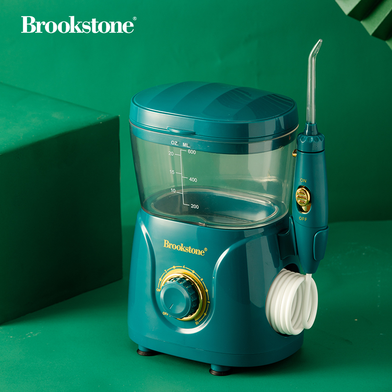 Brookstone冲牙器系列&mdash;台式家用款冲牙器  BKST--Clean0001  墨绿色 墨绿色