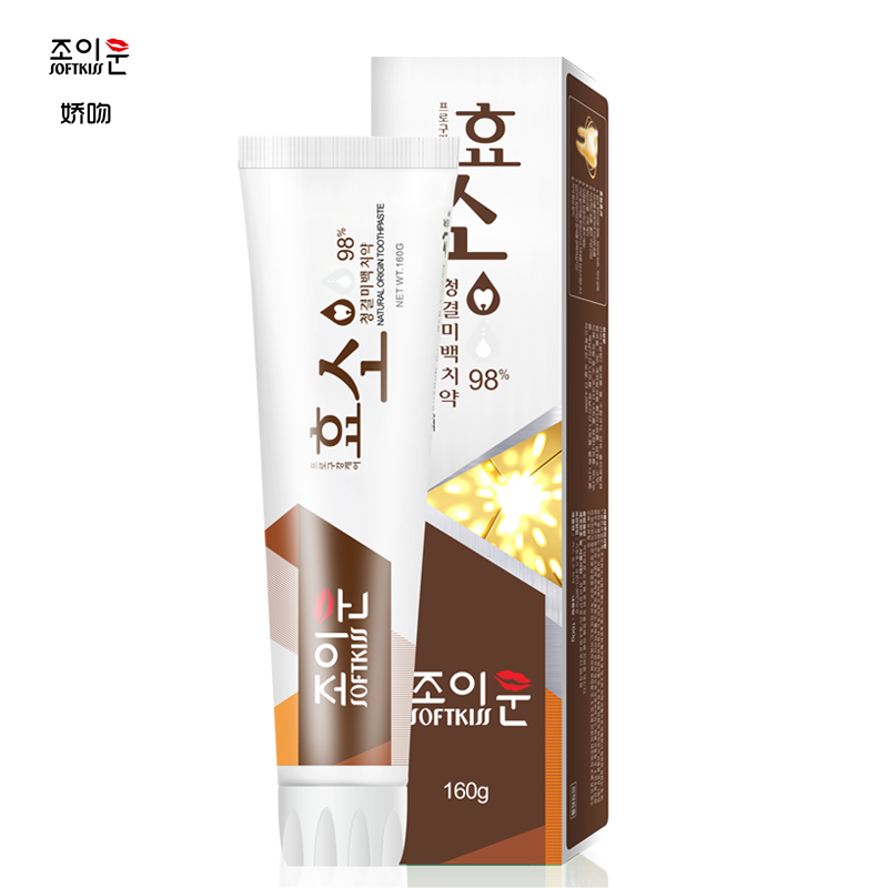 娇吻酵素多效修护牙膏160g/个（新疆、西藏不发） 香槟色