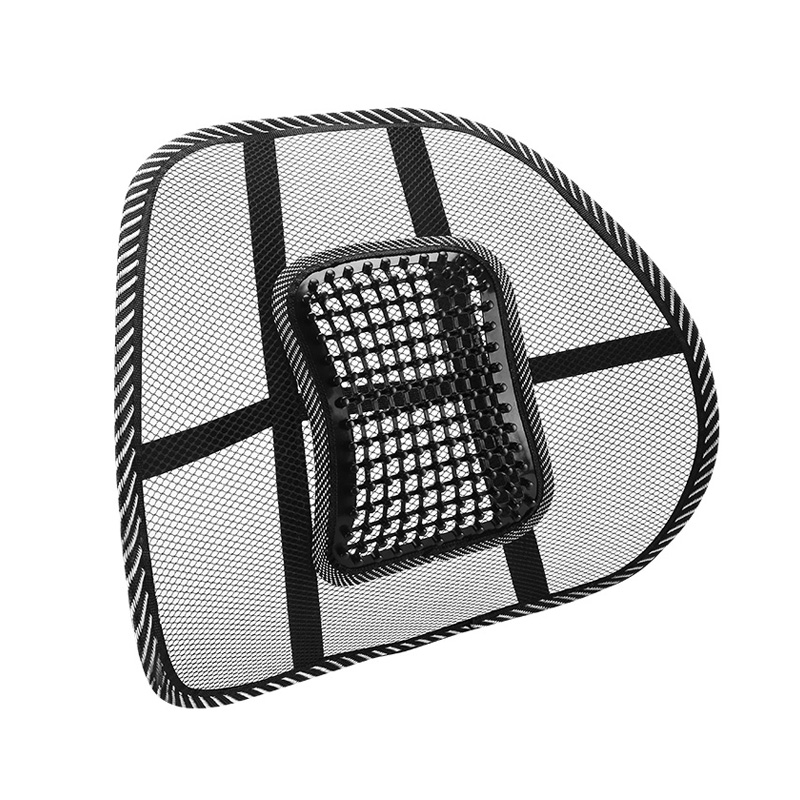 爱车屋(ICAROOM)网眼腰靠D-3051(个）黑色 黑色