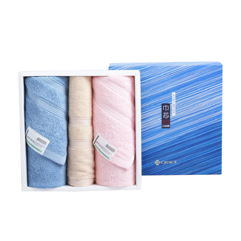 洁丽雅  素然春浅（4）  随机  米、兰、粉（随机）  