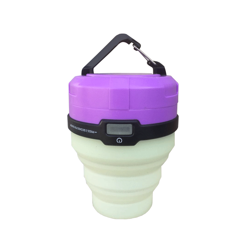 思凯乐户外 Scaler LED折叠硅胶七彩灯z9933010  紫色   紫色