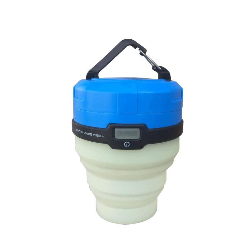 思凯乐户外 Scaler LED折叠硅胶七彩灯z9933010  蓝色   蓝色