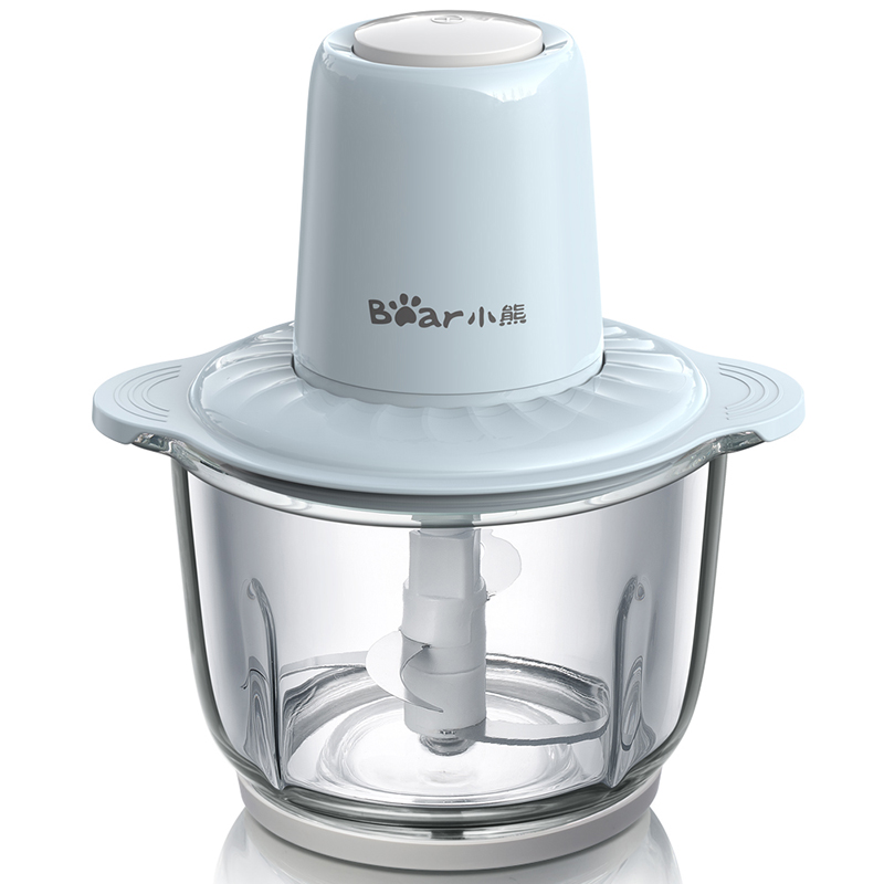 小熊（Bear）绞肉机家用料理机QSJ-C03B1 2L单位：个 天蓝色