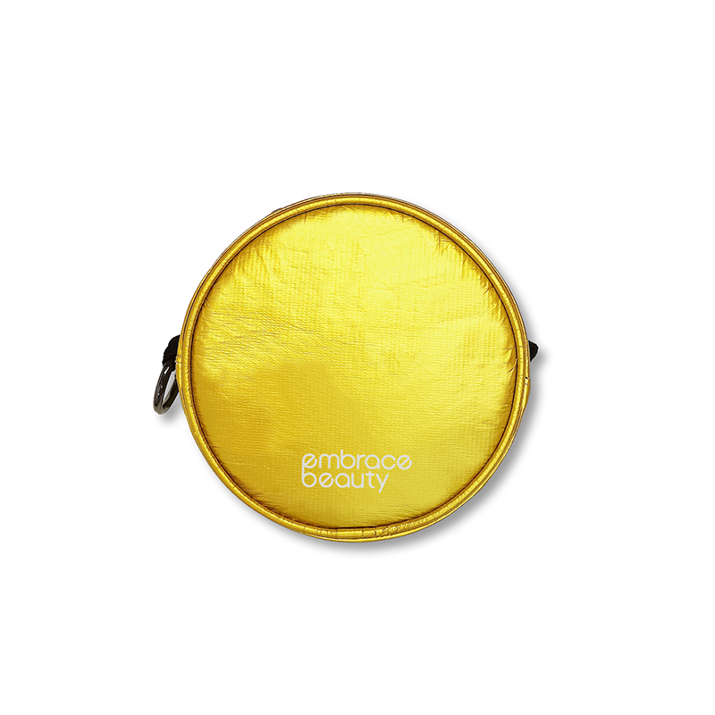 杜邦纸系列&middot;圆圆收纳包  EB1201DG  金色   金色