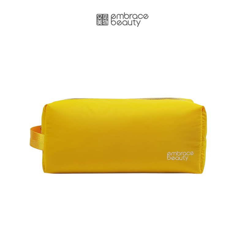 又见美物 初遇系列方形手拎洗漱包  EB1101 个 黄色