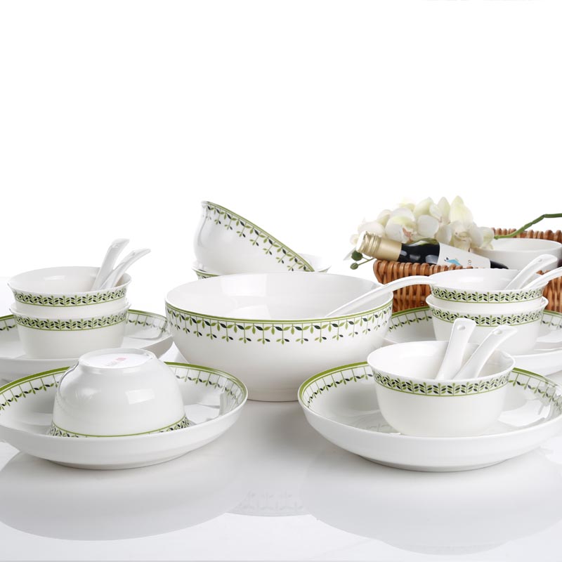 爱依瑞斯28头餐具套装AS-D2801H  白色   白色