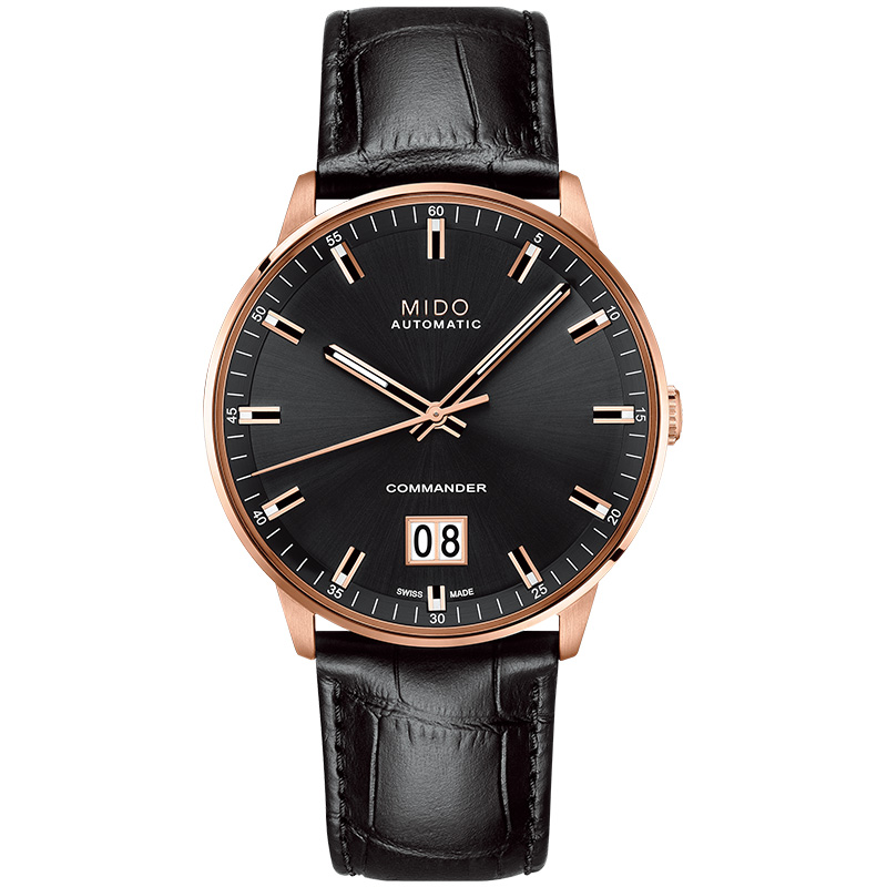 MIDO美度 100周年纪念日款 指挥官机械皮带男表M021.626.36.051.00 单位：块 黑色
