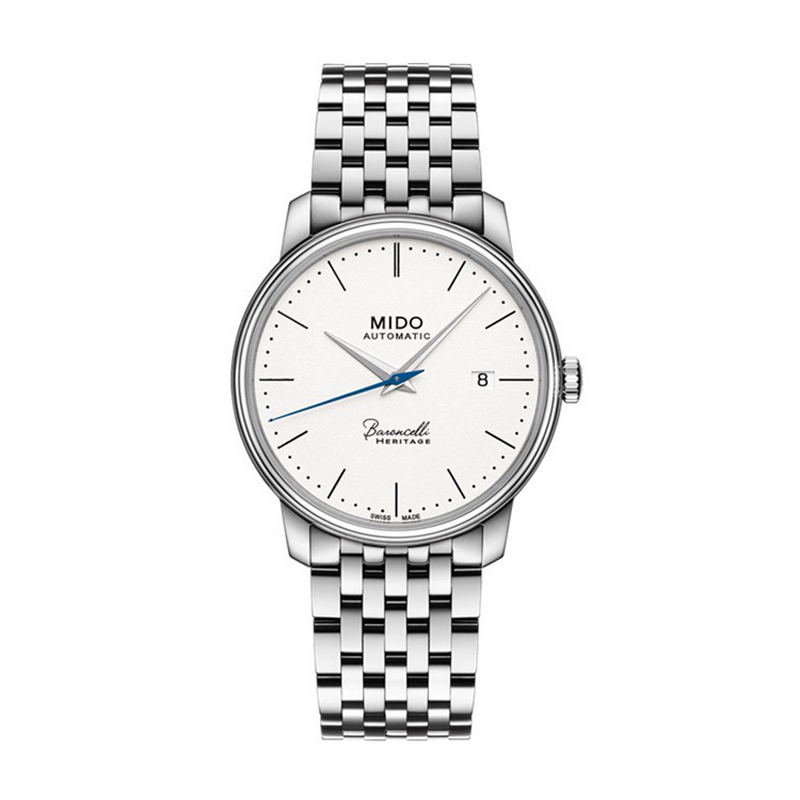 MIDO美度 贝伦赛丽III系列 超薄机械男表 M027.407.11.010.00  单位：块 白色