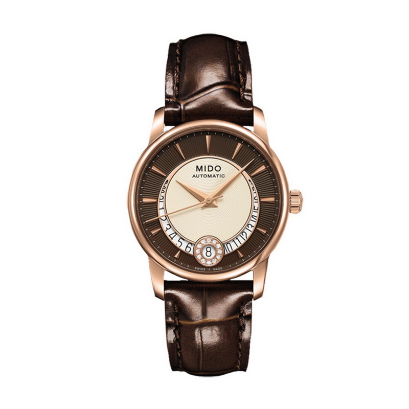 MIDO美度 贝伦赛丽II系列机械女表M007.207.36.291.00（单位：块） 褐色