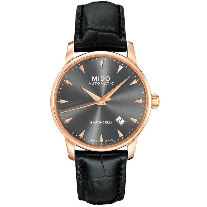 MIDO美度 贝伦赛丽系列自动机械男表 M8600.3.13.4  单位：块 黑色