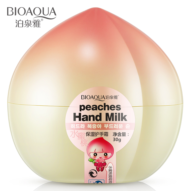 泊泉雅 水蜜桃保湿护手霜润手霜30g 30g