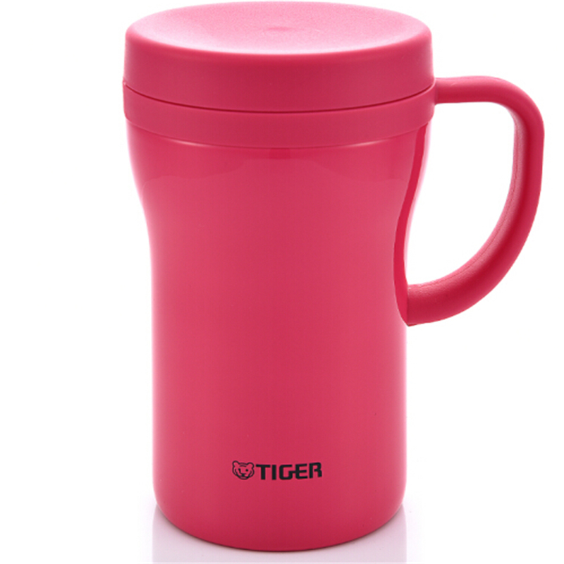 虎牌（TIGER）不锈钢真空办公杯时尚泡茶杯CWN-A48C（单位：个） 粉色