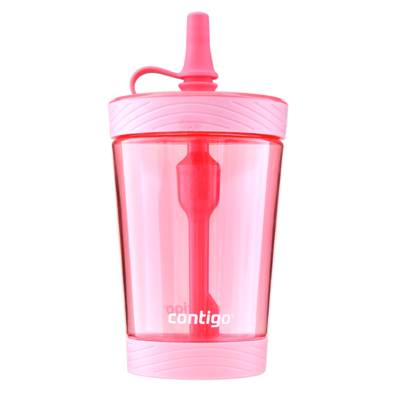 康迪克contigo防漏冷萃吸管水杯HBC-JUI	粉色	