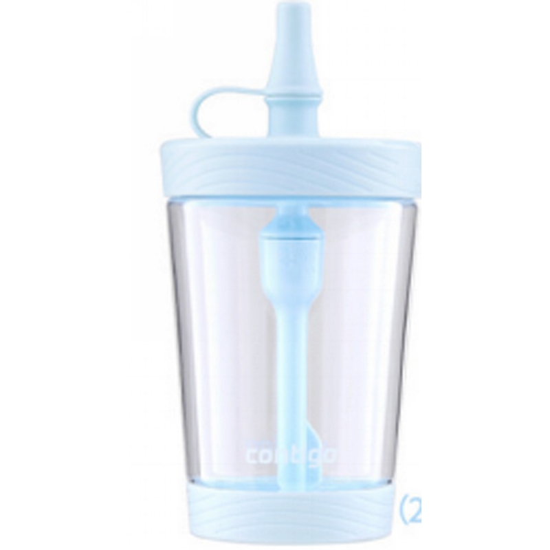 康迪克contigo防漏冷萃吸管水杯HBC-JUI	婴儿蓝	