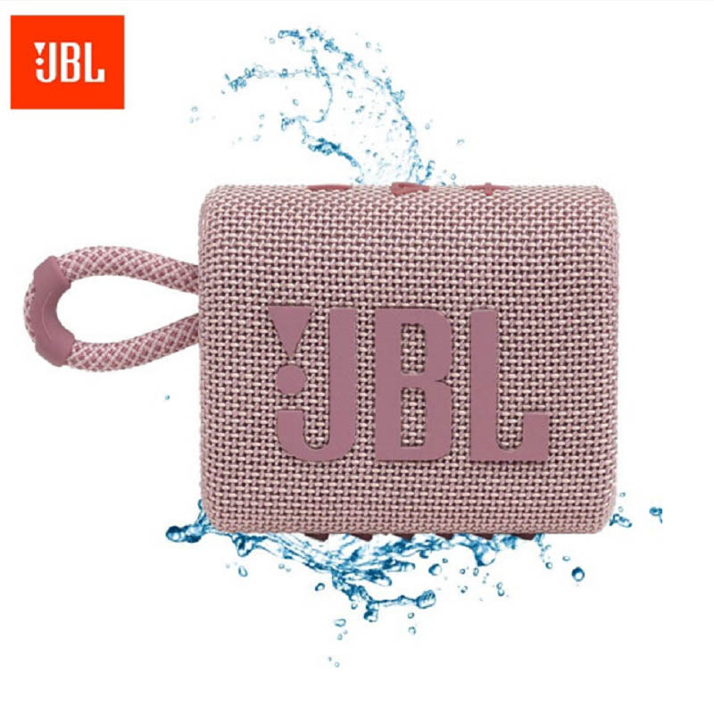 JBL GO3 音乐金砖三代 便携式蓝牙音箱 低音炮 户外音箱 单位：台 粉色