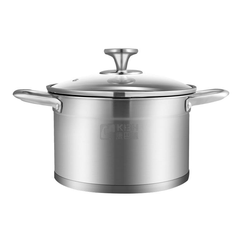 康巴赫（KBH）不锈钢汤锅22cm TOUC22A1 （14050421）（单位：个） 不锈钢色