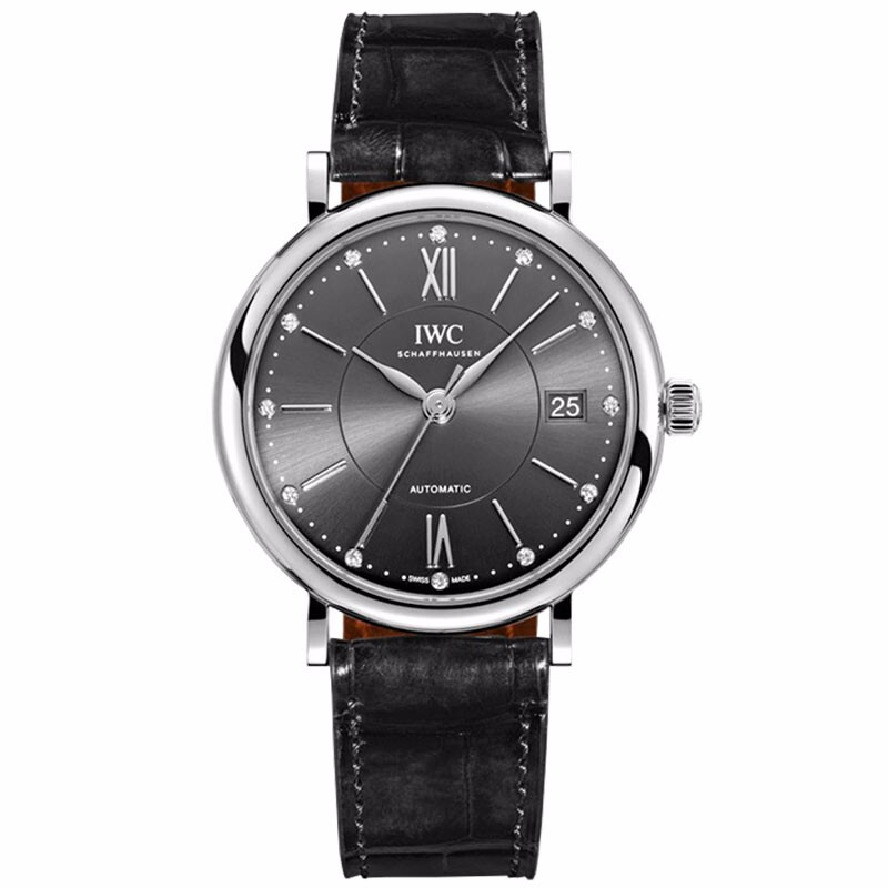 万国（IWC） IW458102 37mm 柏涛菲诺系列手表 黑色（单位：块）