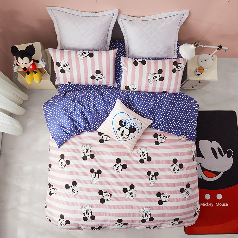 LOVO 迪士尼-美好心情四件套200x230CM DADF0269  图片色   图片色
