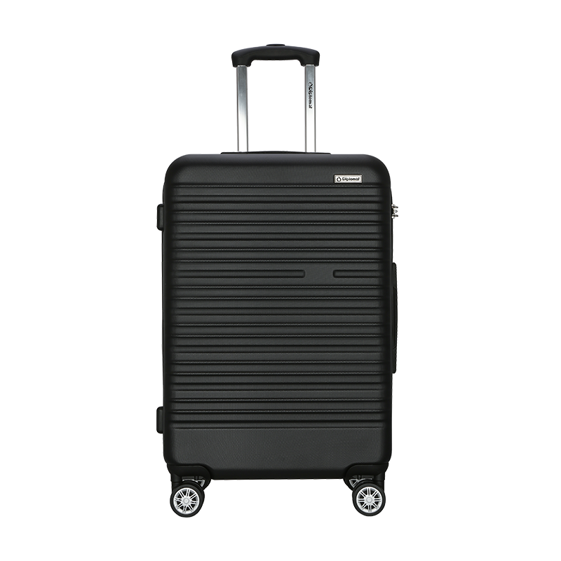 Diplomat外交官 24英寸ABS商务旅行拉杆箱YH-ZH6782-101（个） 黑色 24寸