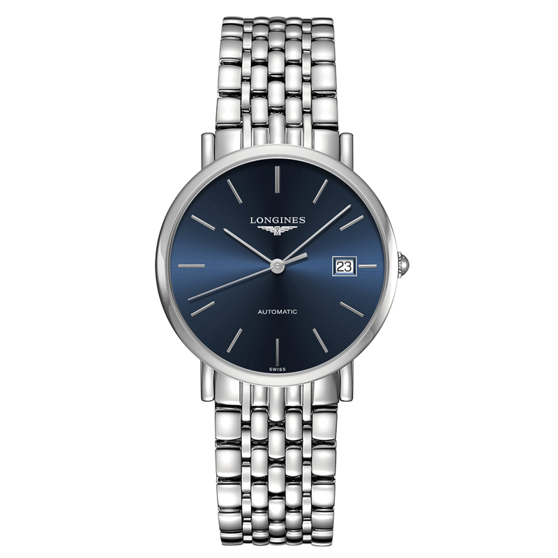 Longines浪琴 博雅系列自动机械男士腕表(37mm) L4.810.4.92.6（单位：块） 蓝色