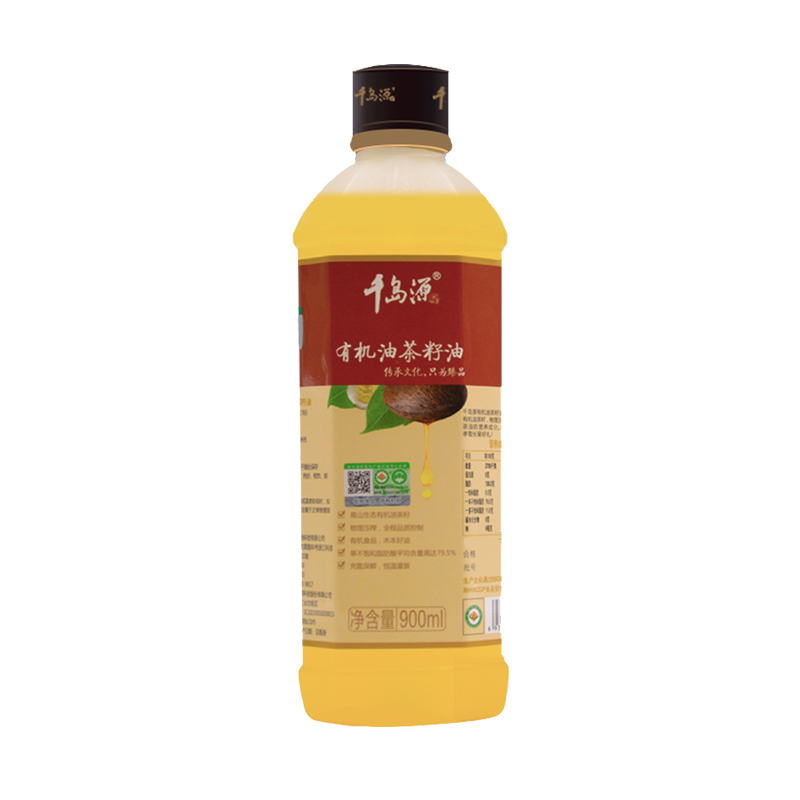 千岛源有机茶油900ML  瓶 清新色