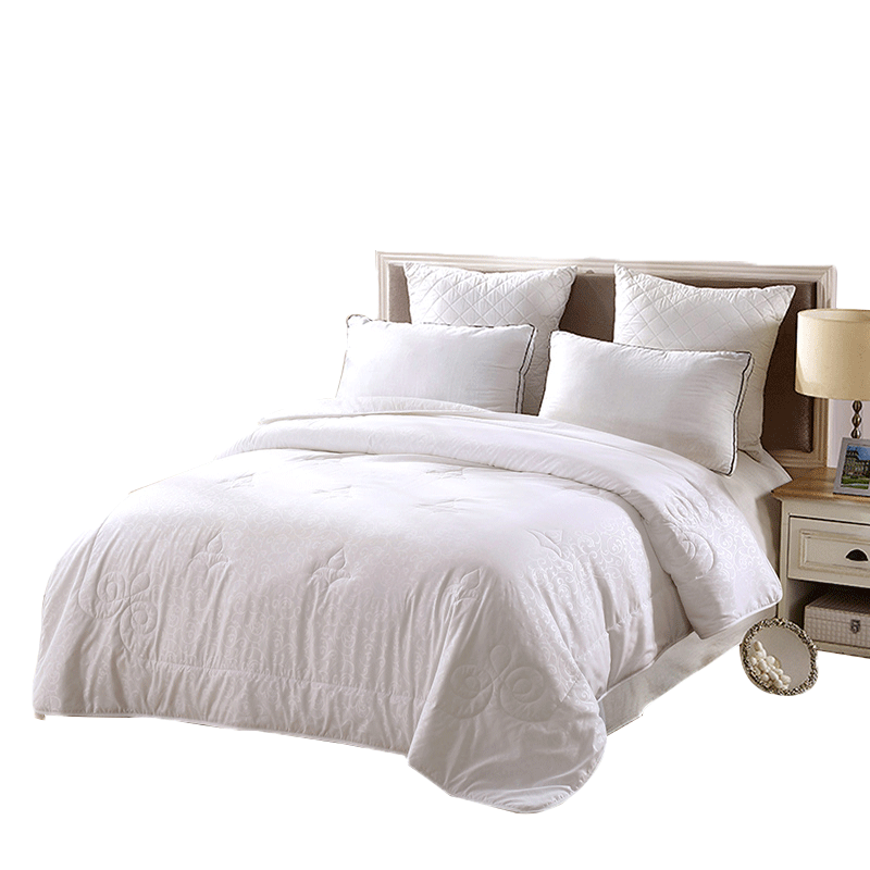 LOVO 典雅蚕丝被 VQS2007-5  白色  白色 白色