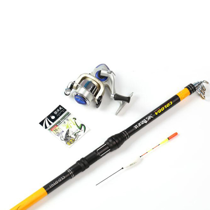 酷龙达(Coloda) 钓鱼竿套装 CLD-DYG1  黑黄色   黑黄色