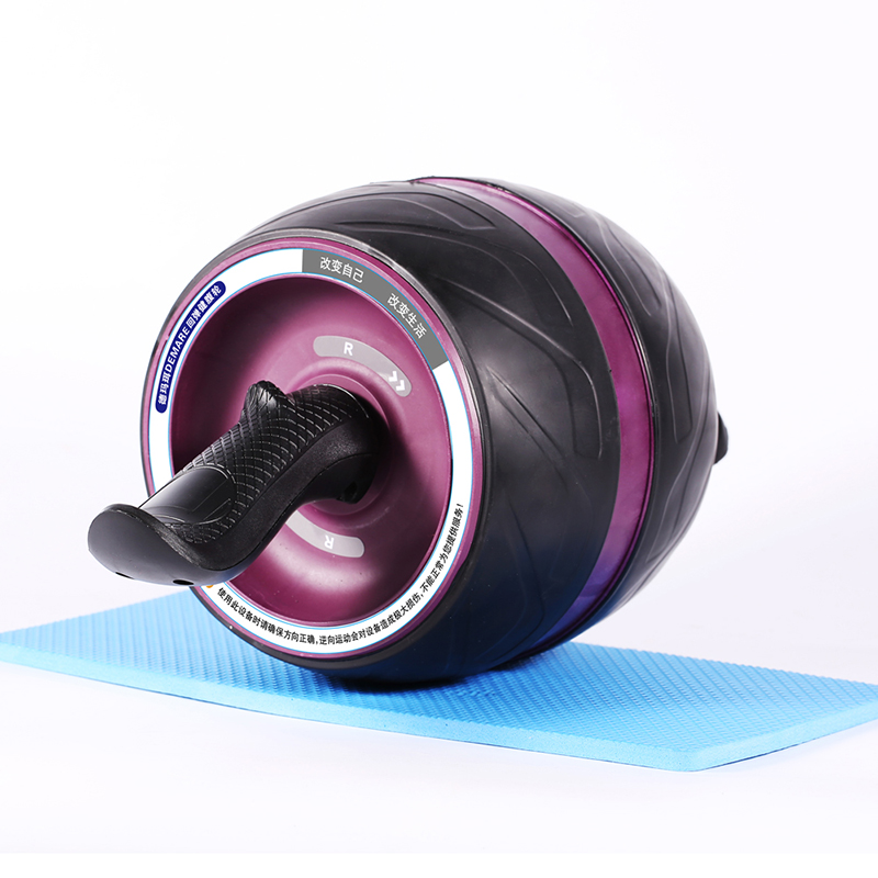 德玛珥DEMARE 自动回弹健腹轮DMR-JFL05  紫色   紫色