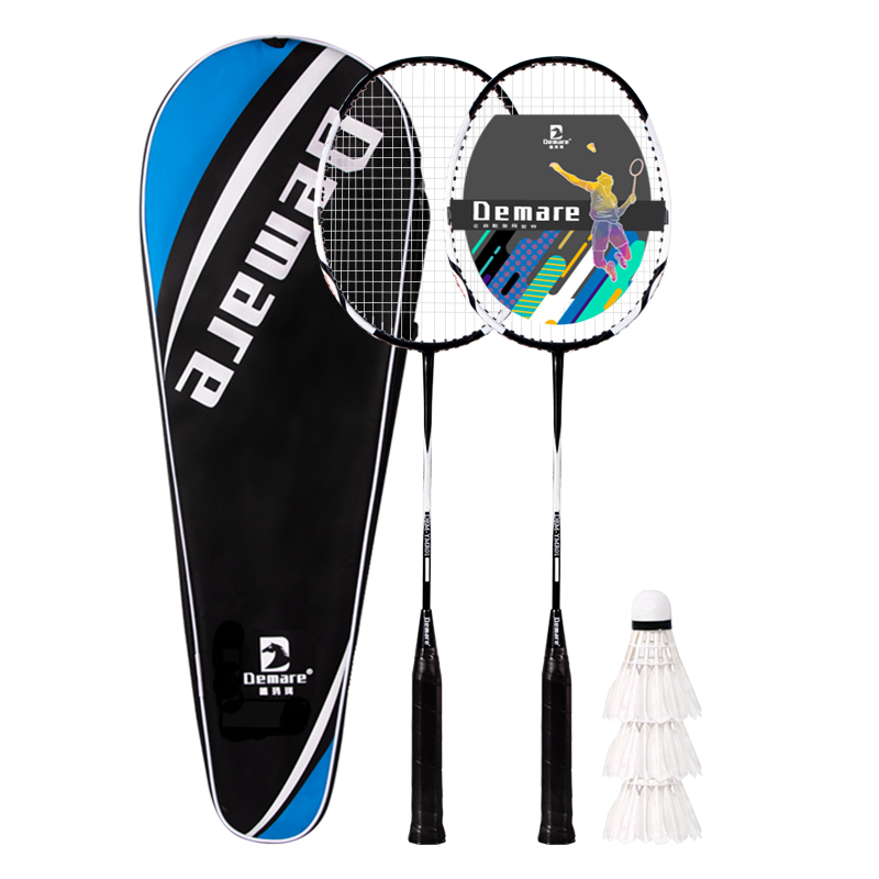 德玛珥DEMARE 羽毛球套装 DEM-YMR01/套 黑色