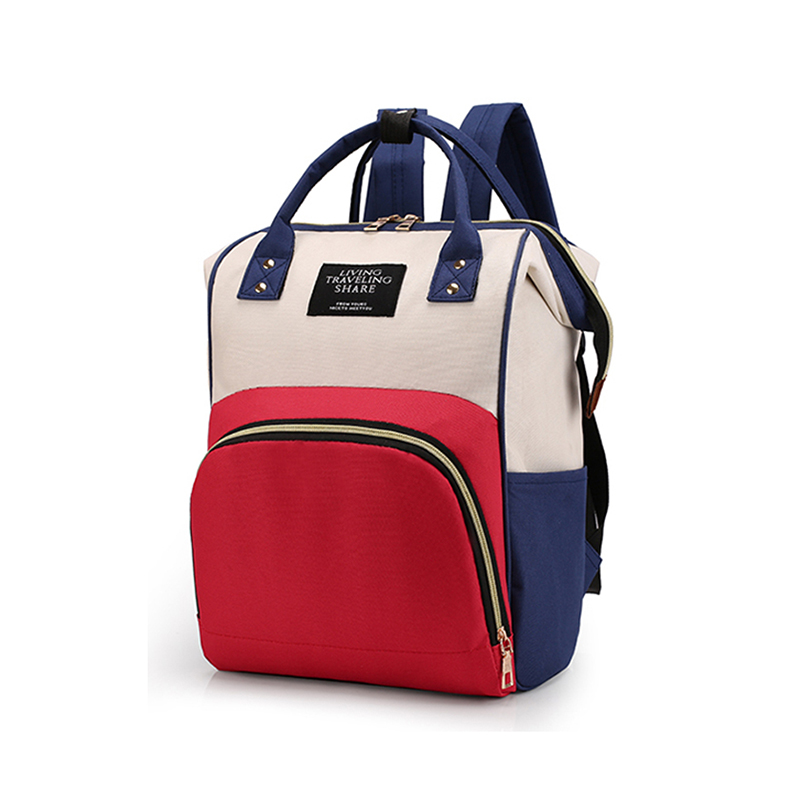 酷龙达(Coloda) 户外时尚妈咪包CLD-W230  黑色/红白拼接   黑色/红白拼接