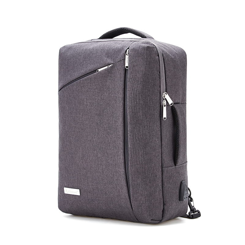 外交官双肩包-深灰色  HM-1582SL /个 深灰色