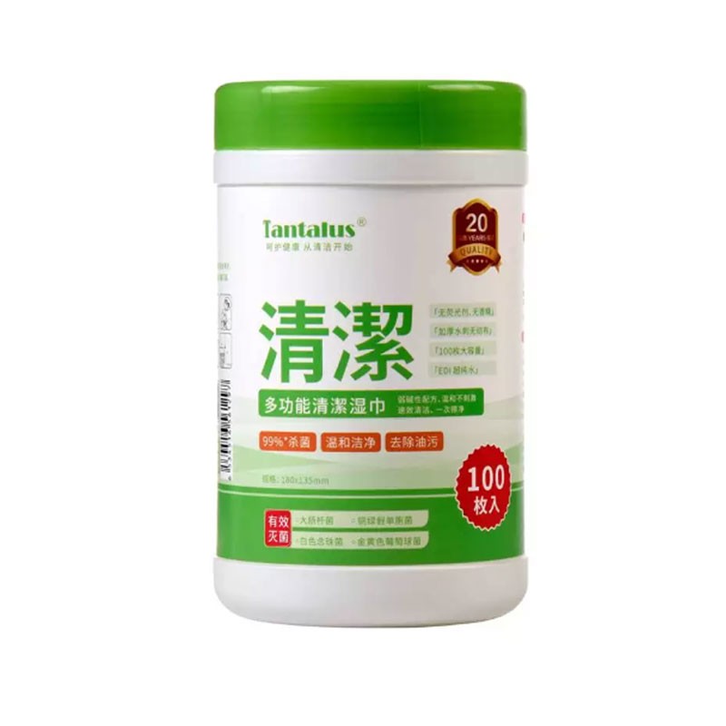 探途（Tantalus） C15 桶装湿巾白色 定做 1箱 100片/桶 12桶/箱  图片色   图片色