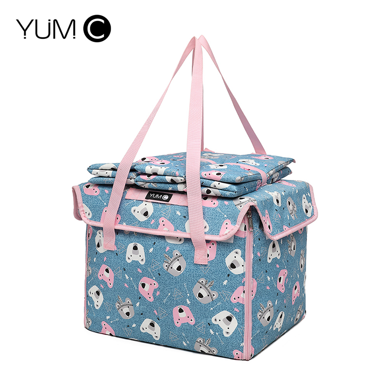 YUMC多功能野餐包垫O9016-蓝色  蓝色   蓝色