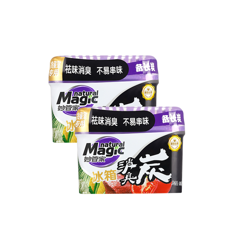 妙管家冰箱消臭炭(新疆、青海、西藏不发货)  150g*2  